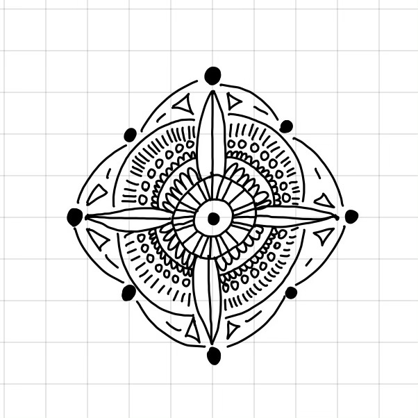 Art & Magik #3: Calming Mandala Art [DIY and PDF Options]